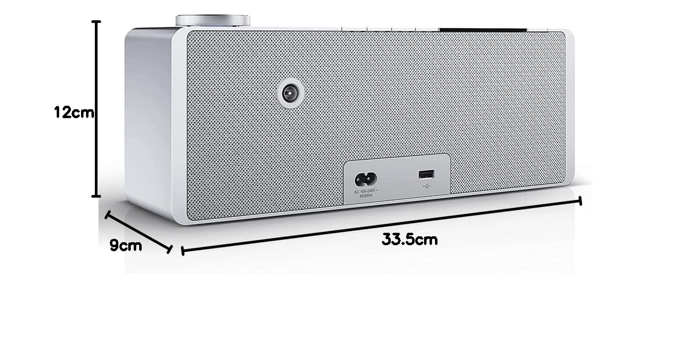 LOEWE klang s1 grigio chiaro radio stereo 80W DAB+ FM Bluetooth internet radio