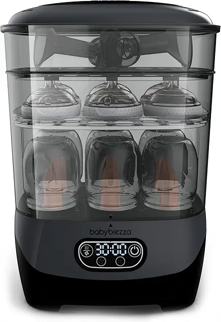 Baby Brezza Baby Bottle Sterilizer + Dryer Advanced...