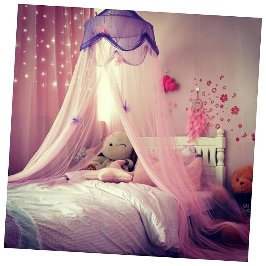 お姫様　ベットカーテン Amazon｜天蓋カーテン、ベッド カーテン お姫様ベッド ベッド