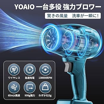 Amazon.co.jp: [2025新昇級版モデル] ブロワー 洗車 強力 PSE