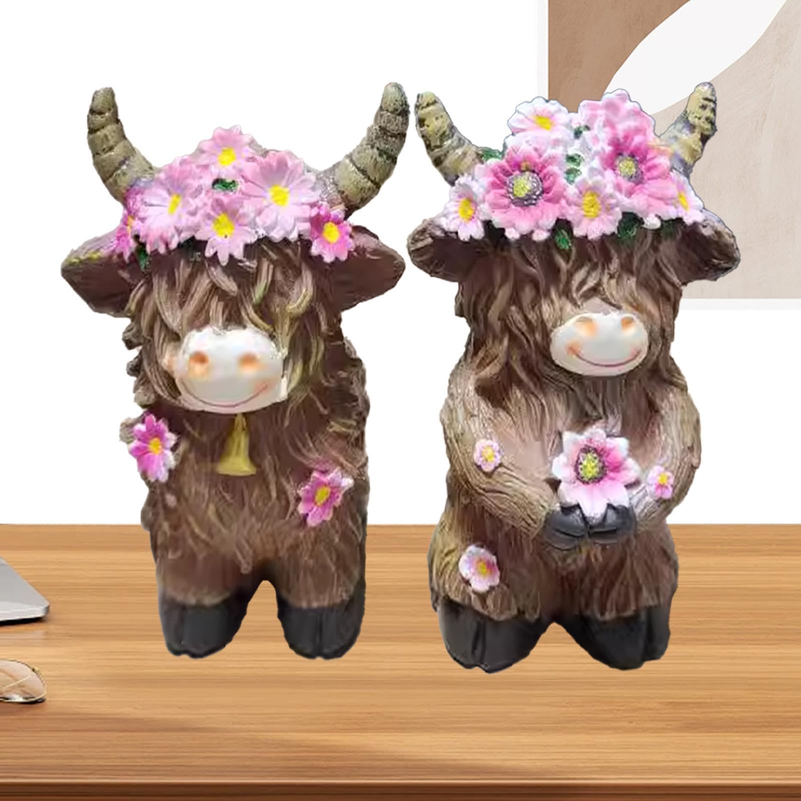Gnome decorativo multicolor con un precioso diseño de flores
