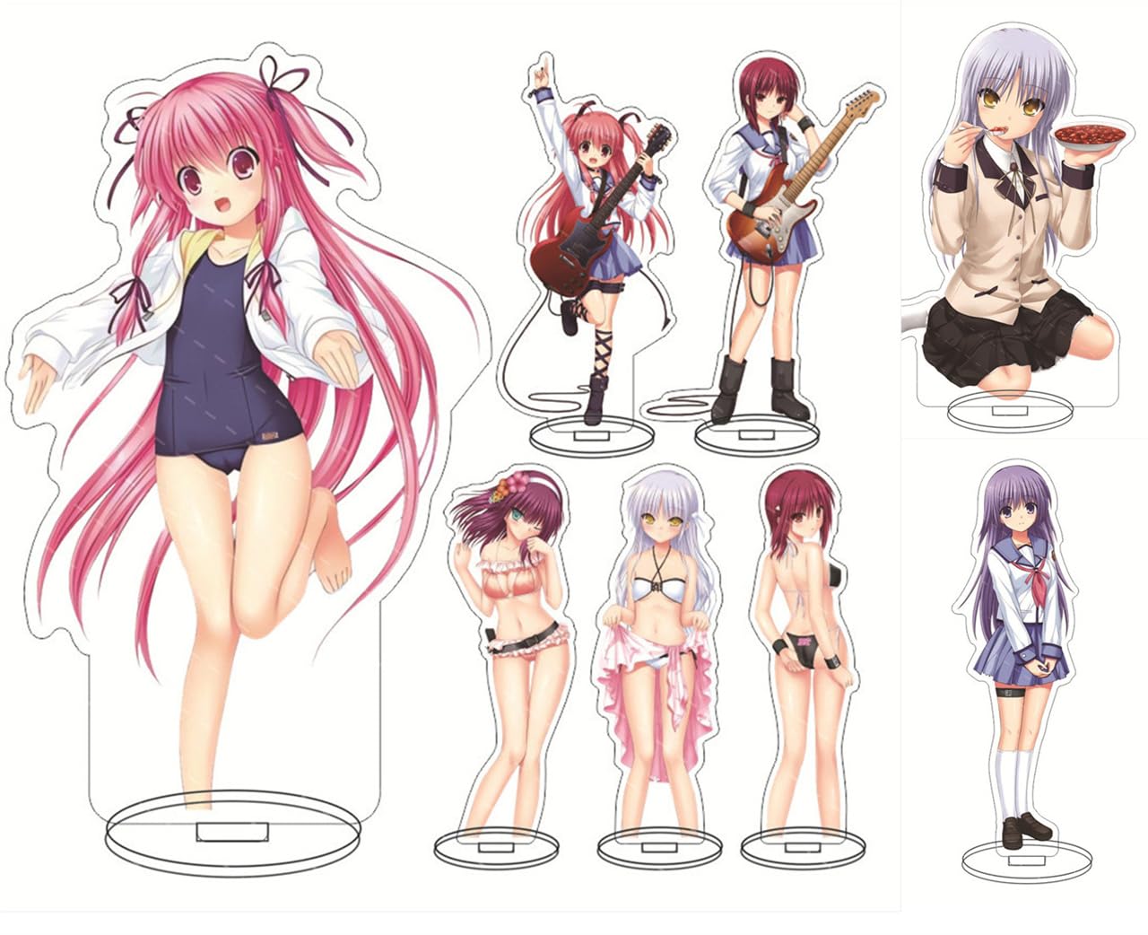 Angel Beats！ 立華かなで めちゃBIGアクリルフィギュア 天使 Angel