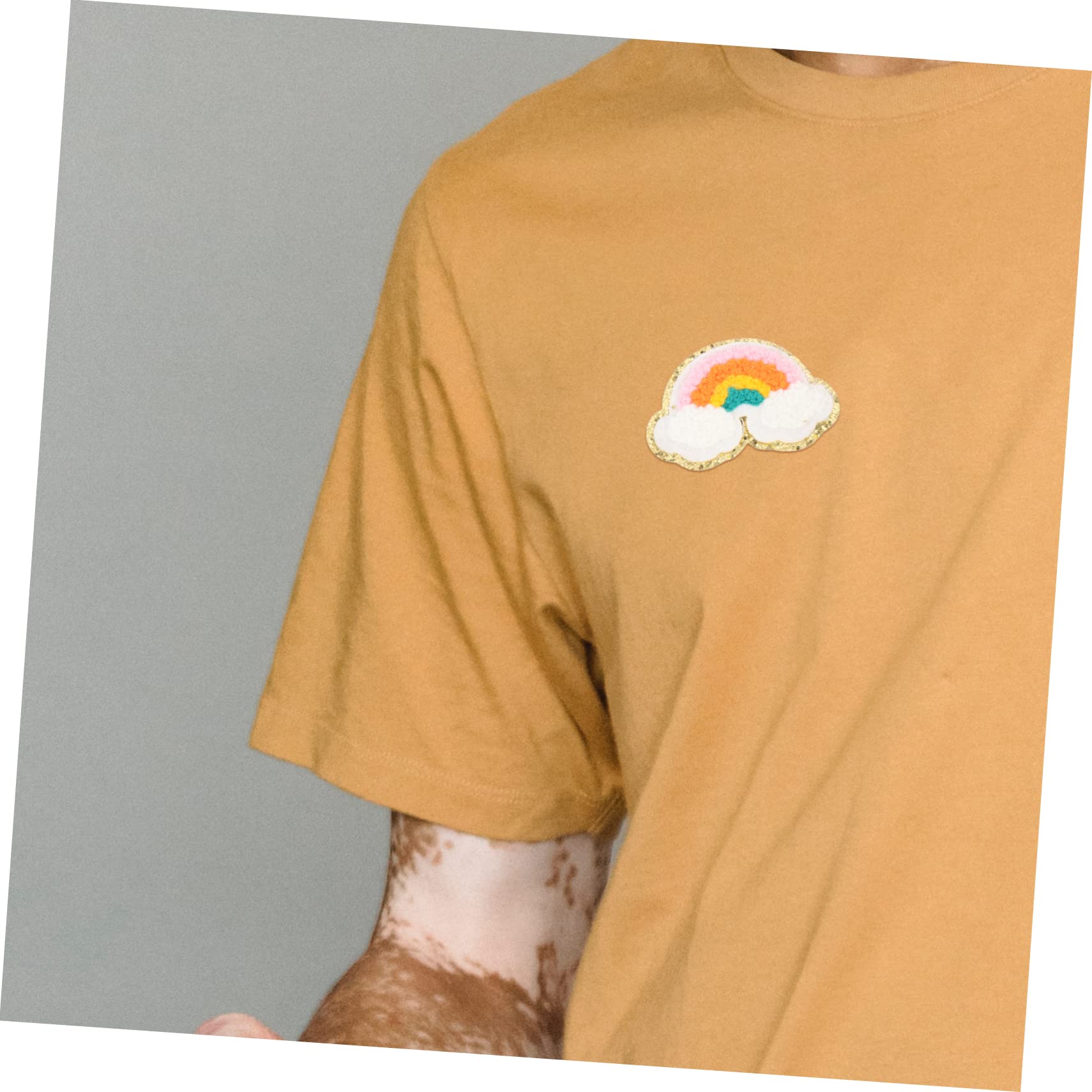 Gadpiparty 5 Set Toppe Decorative Per Abbigliamento Patches Termoadesive Per Riparazioni E Decorazioni Per Vestiti Borse 8 Pezzi*5