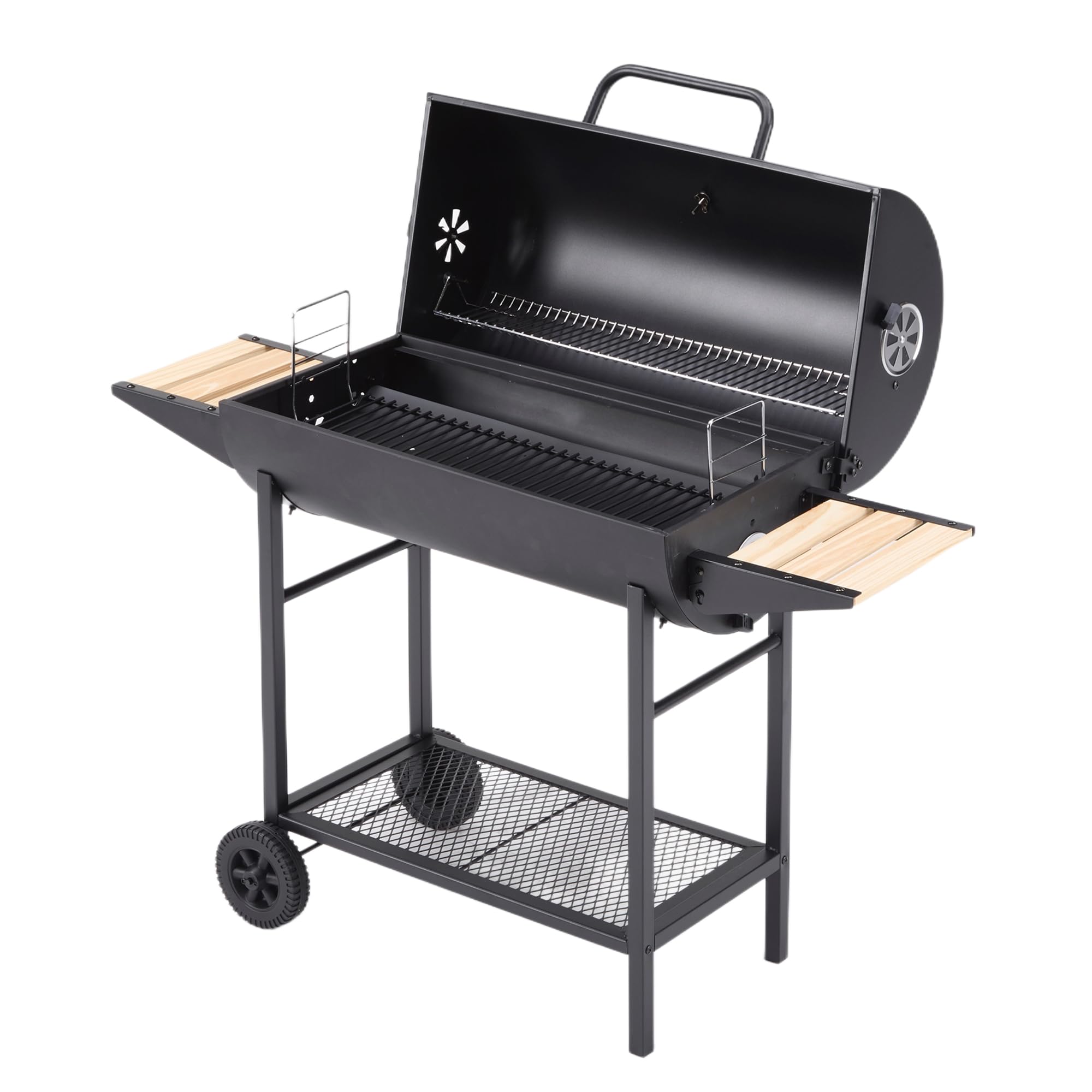 Amazon | OSJ バーベキューコンロ BBQコンロ 焼き網 温度計 通気口