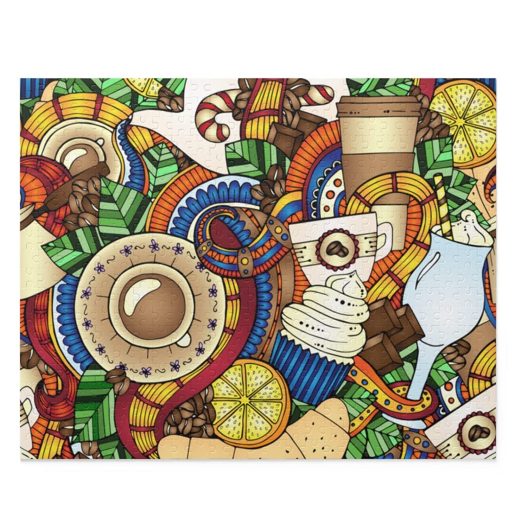 Coffee - Jigsaw Puzzle for Kids, Adults, Family and Friends (500 pcs)