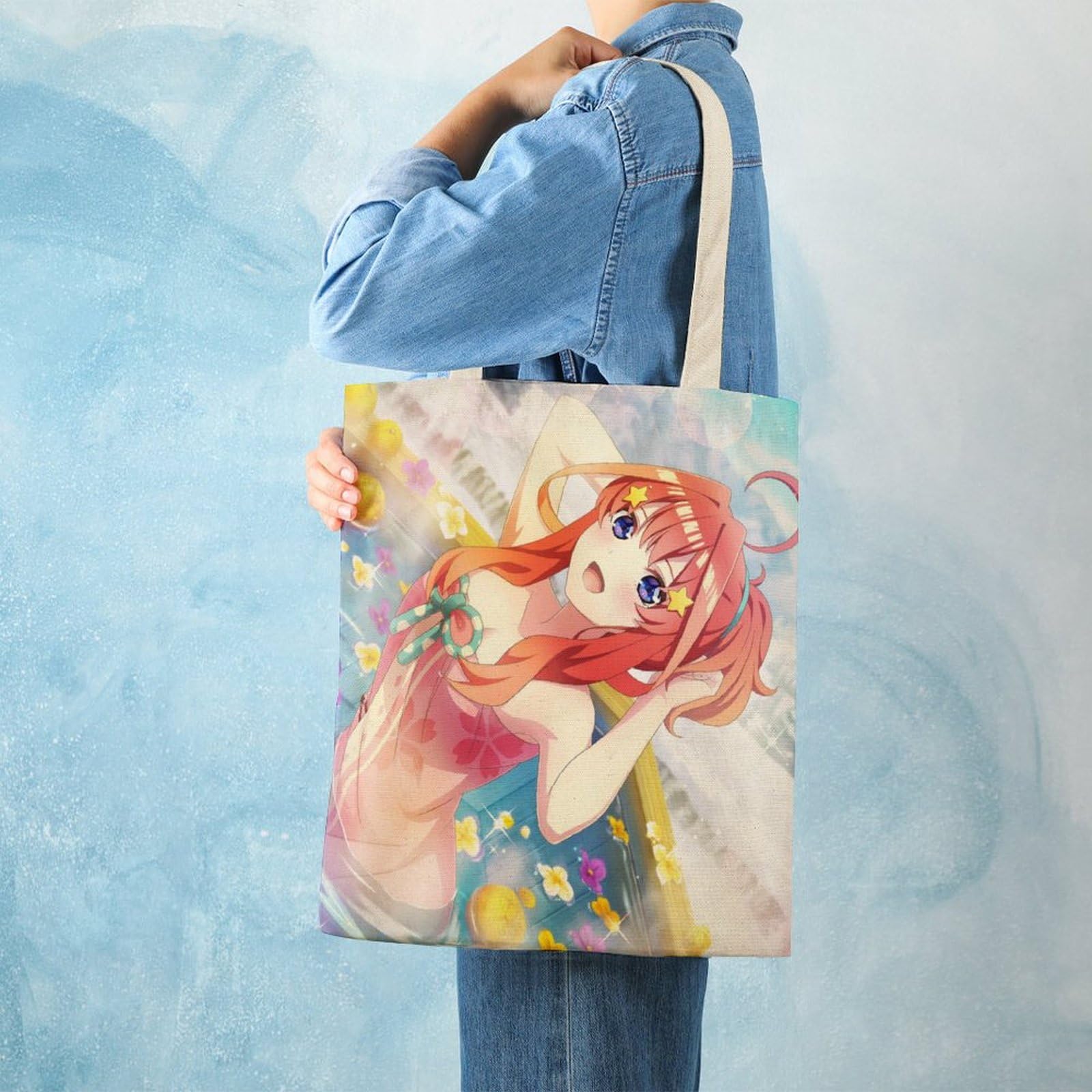 Amazon.co.jp: 五等分の花嫁 中野五月 トートバッグ キャンバス 大容量