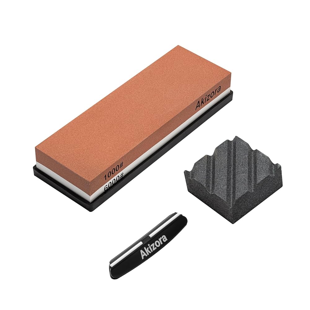 Amazon.co.jp: Akizora 砥石 包丁研ぎ石 1000 6000 両面砥石