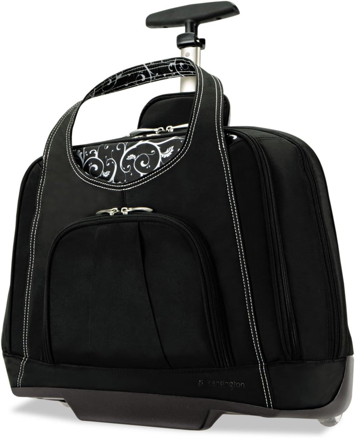 Kensington K62533USA K62533US Contour Balance Notebook Roller Bag in Onyx, Fits Most 15-Inch Notebooks