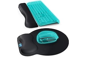 Everlasting Comfort Mouse Pad With Wrist Support