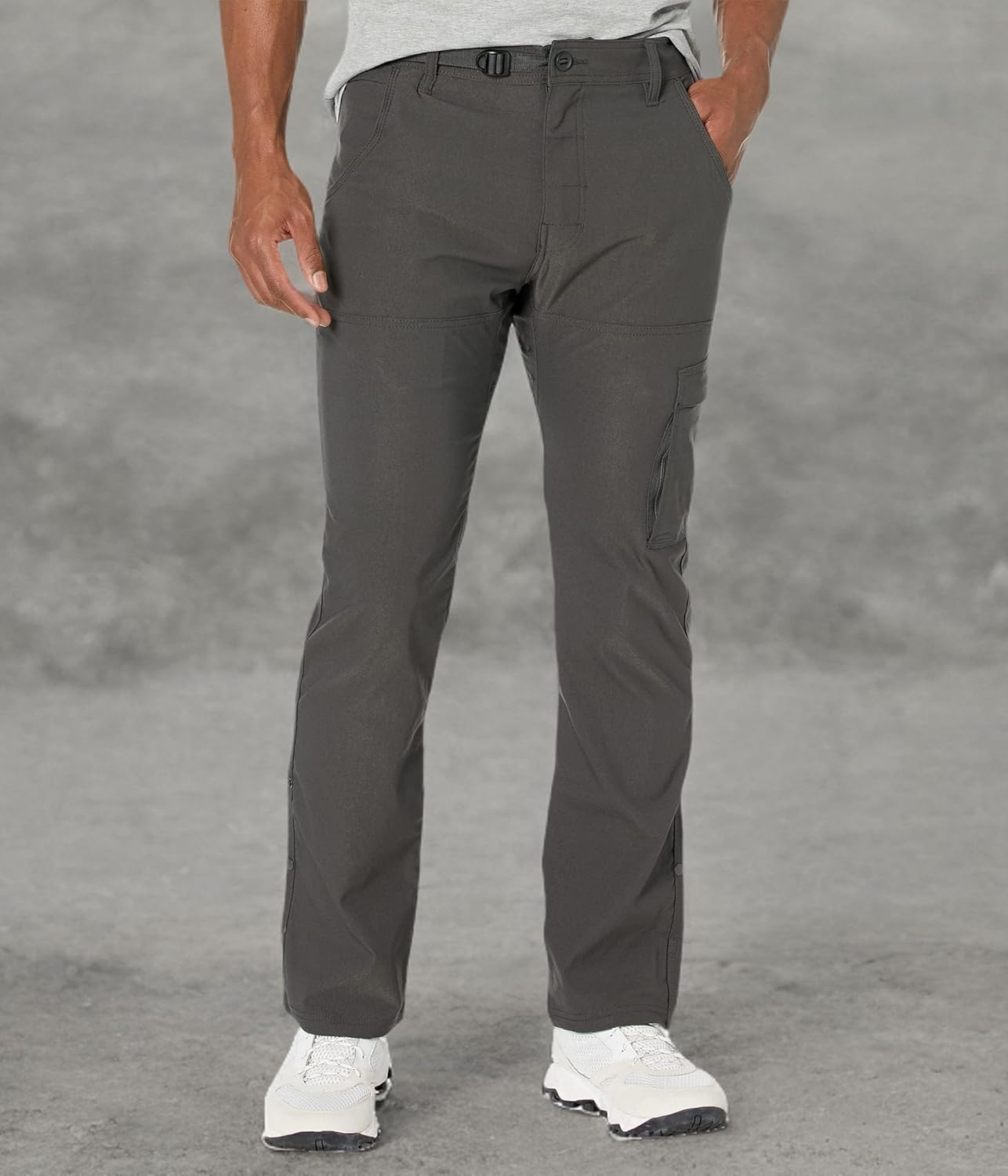 prAna® Stretch Zion Slim Pants II – Men’s Fitted Pants – Blended Recycled Nylon – Multiple Pockets - Image 9
