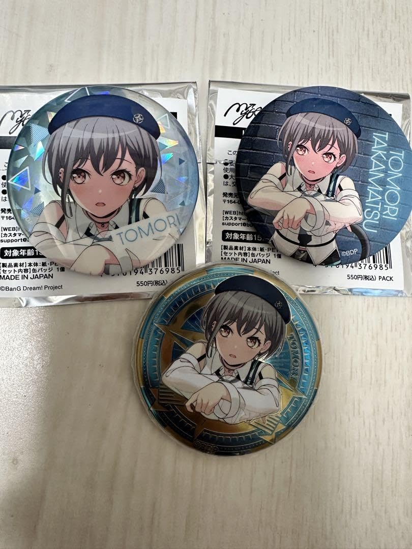 BanG Dream! mygo AnimeJapan 缶バッジ 高松燈　10個 バンドリ MyGo!!!!! 高松燈 缶バッジ - メルカリ