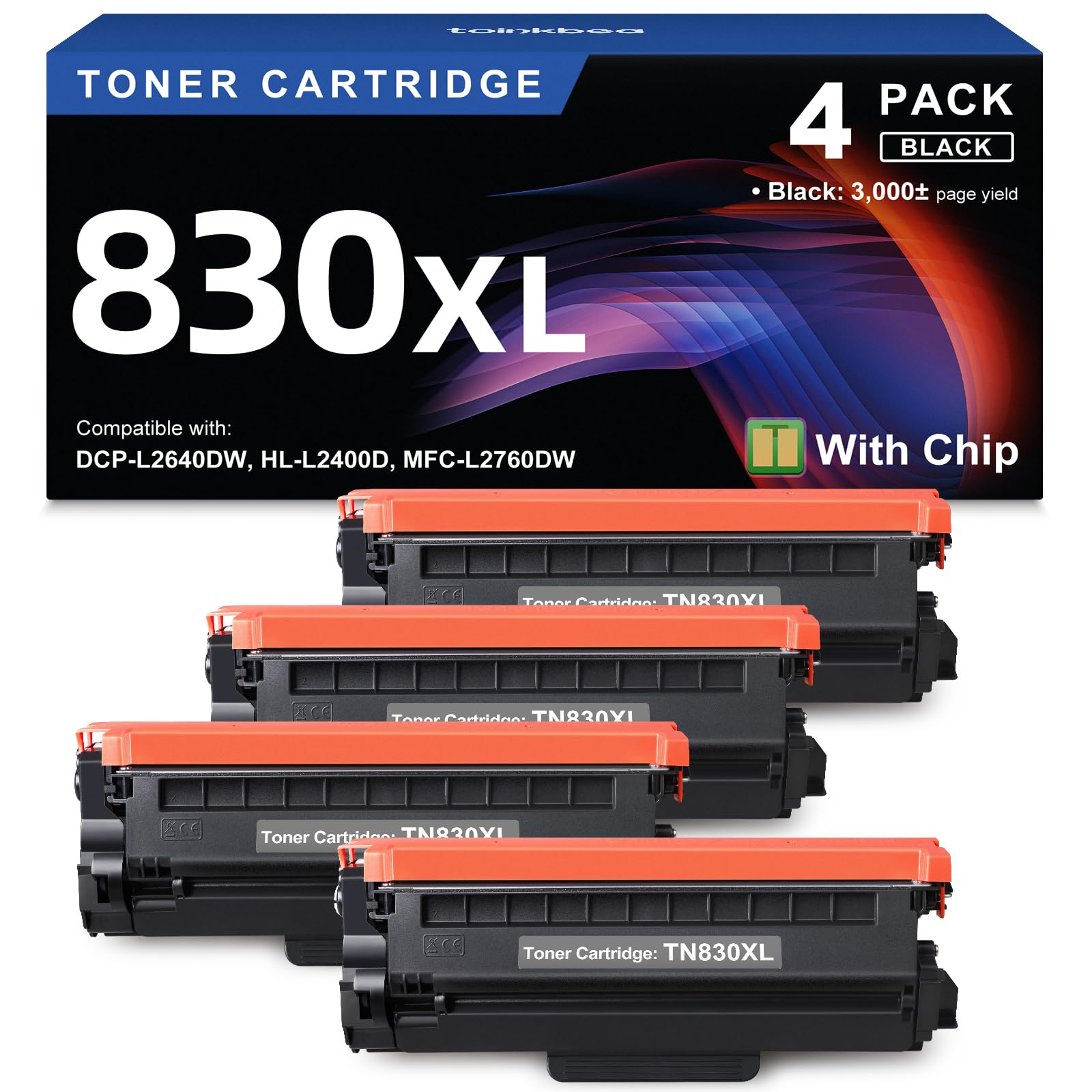 2本セット　Canon Toner Cartridge 053H BLACK Amazon.com: TN830XL Black Toner Cartridge Ink for HL-L2460DW
