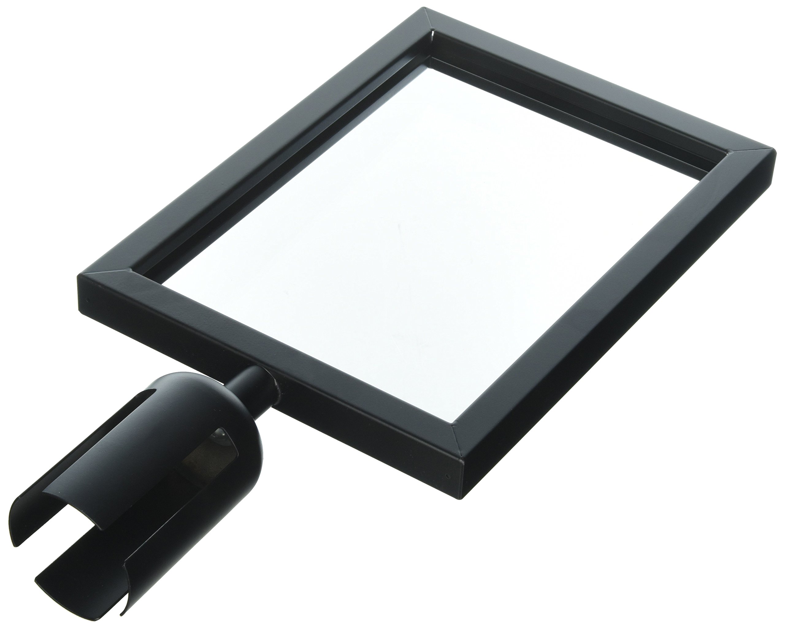 Update International RS-SF/BK Black Sign Frame for Stanchion Belt