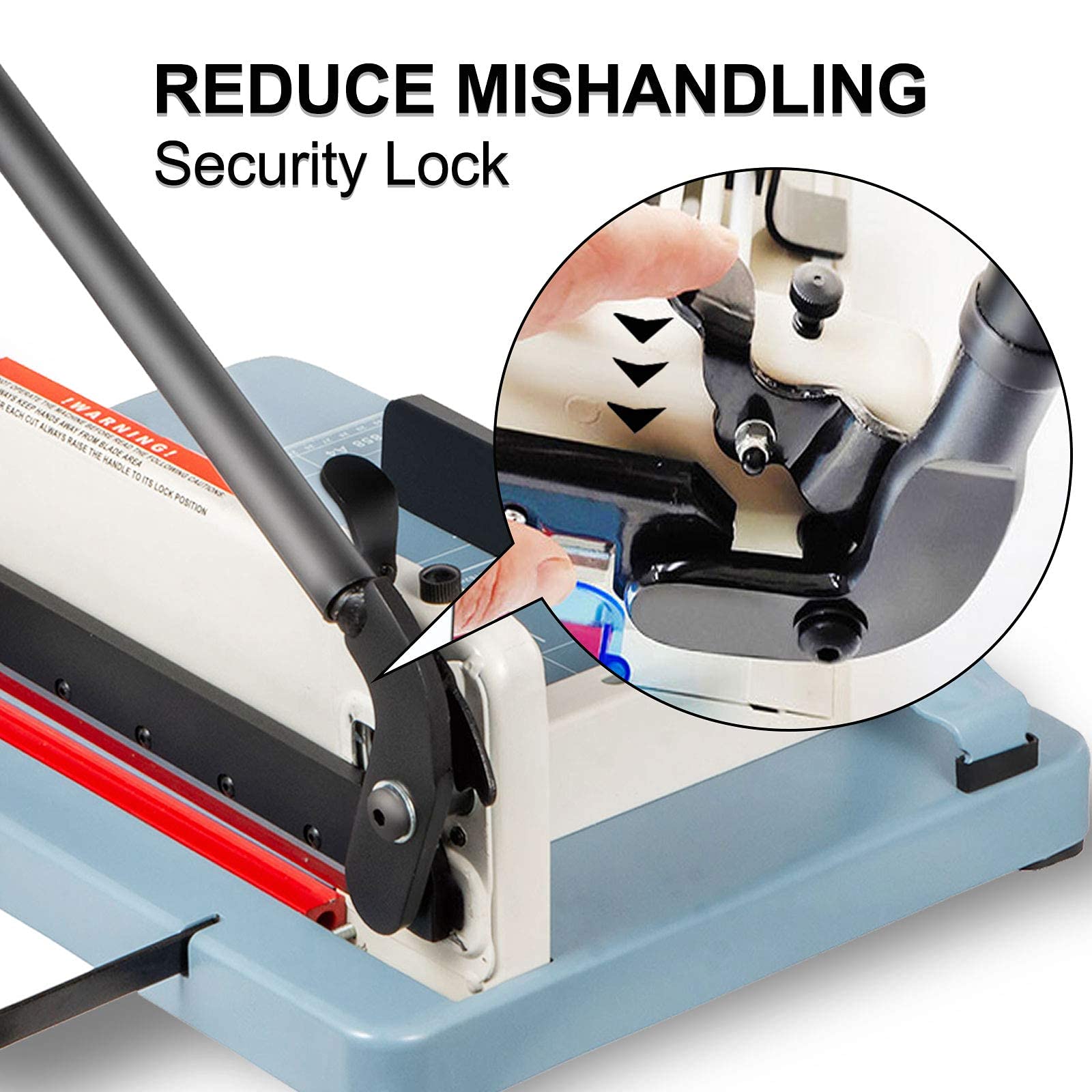 VEVOR Industrial Paper Cutter A4 Heavy Duty Paper Cutter 12 Inch Paper