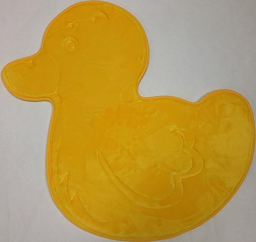 Miniatura 2 de Tapete de baño de espuma viscoelástica, increíblemente suave y absorbente, acogedor tapete antideslizante de terciopelo para cocina o baño (22 x 27