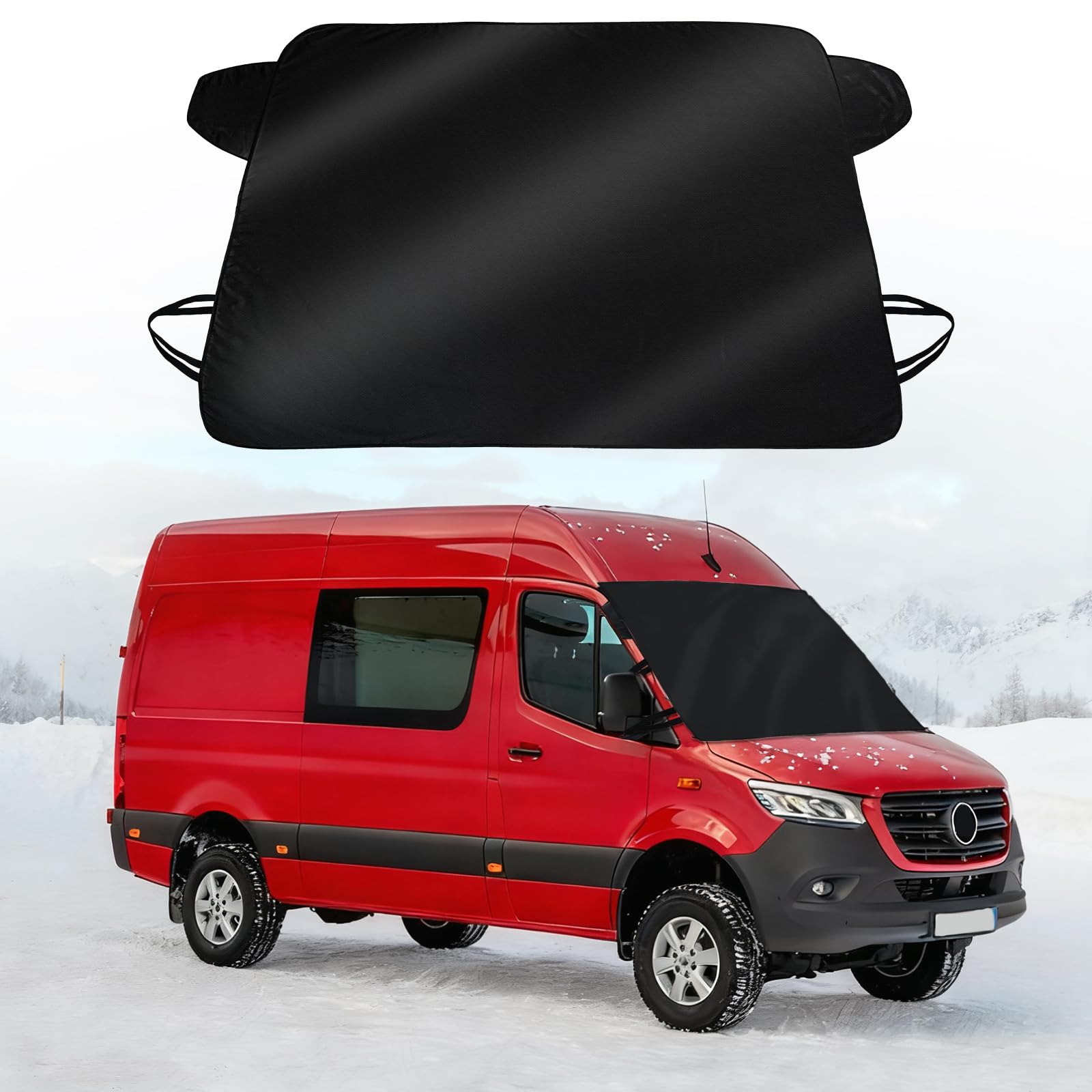 Windshield Cover for Ice and Snow for 2007-2027 Mercedes-Benz Sprinter
