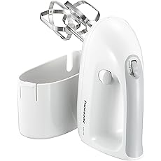 パナソニック ハンドミキサー 速度3段切り替え機能搭載 ホワイト MK-H4-W