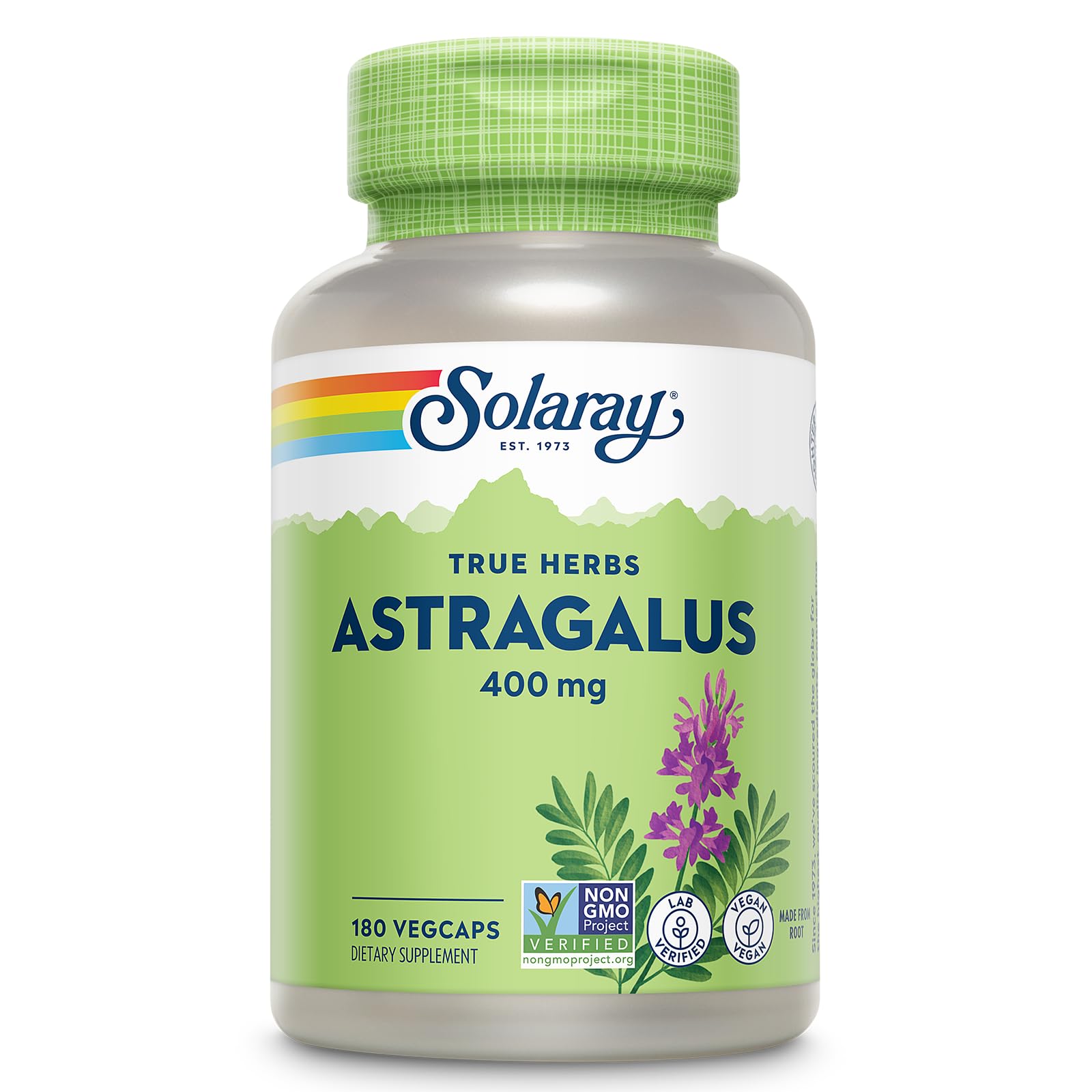 Astragalus Supplement, 400 mg, 180 Count