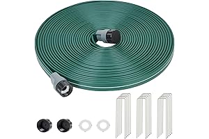Sprinkler Soaker Hose 50ft for Garden Lawn: An Efficient Watering Solution for Your Greenery