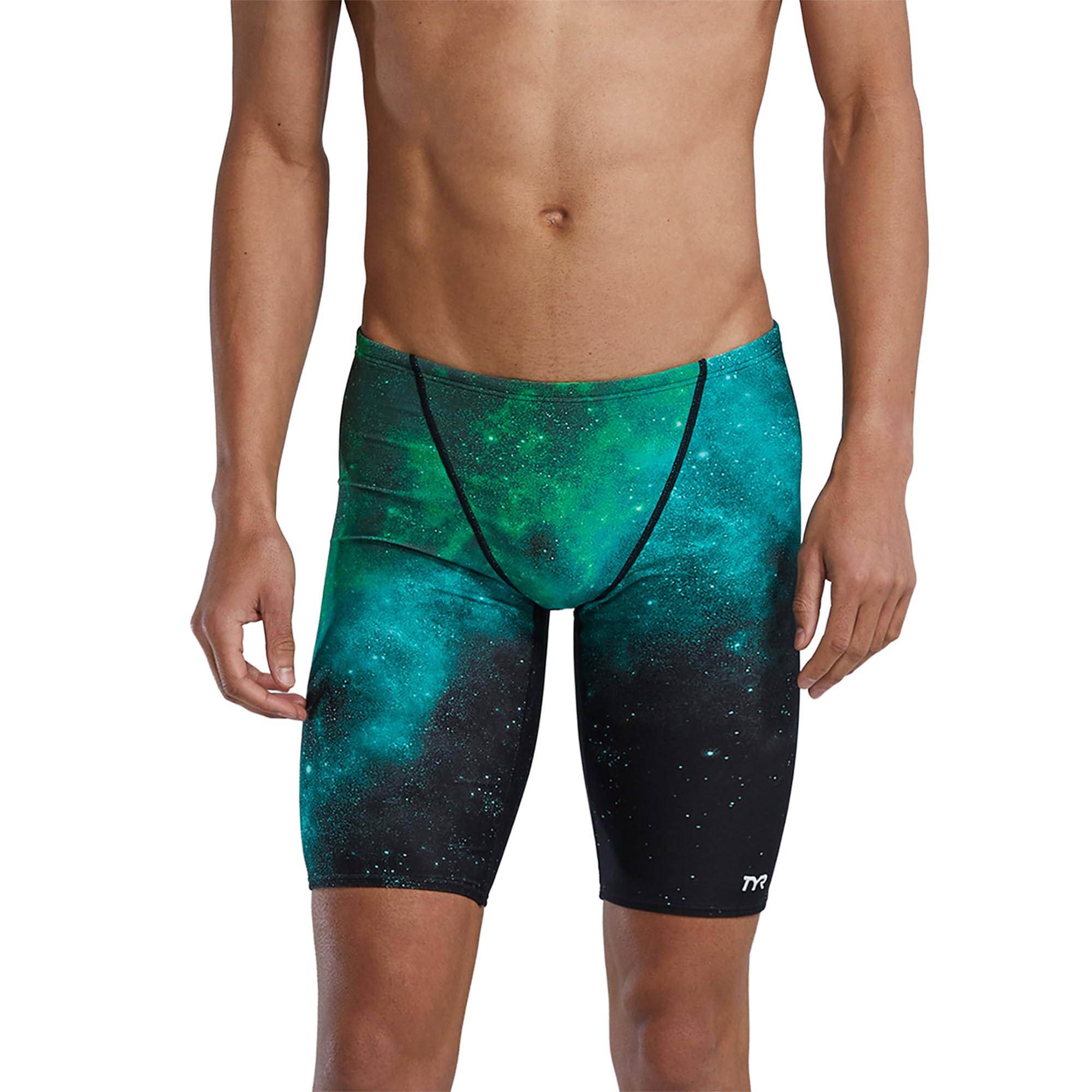 TYR Men's Durafast Elite Athletic Jammer Swimsuit