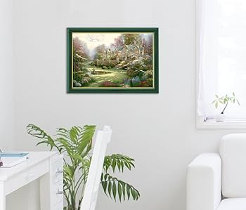 Amazon | 1000ピース ジグソーパズル 春の庭 マイクロピース (26x38cm