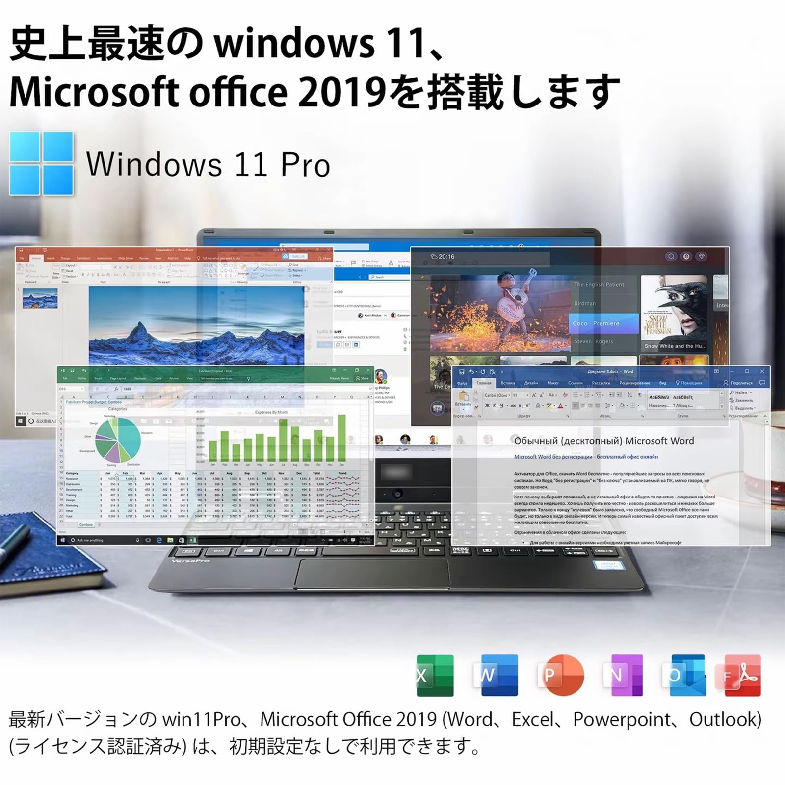 Amazon.co.jp: 【整備済み品】中古ノートパソコン VKT13H ノートpc