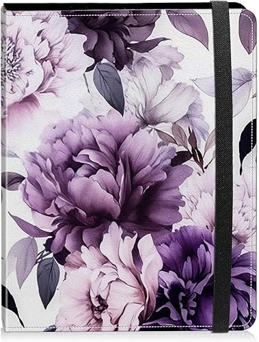 Álbum de fotos de 5 x 7 pulgadas, capacidad para 60 fotos, cubierta de piel sintética, álbum de fotos con banda elástica fuerte, álbum de fotos