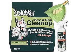 Pet Accident Cleanup - Quick Non Toxic Pet Mess Cleaner & Odor Remover