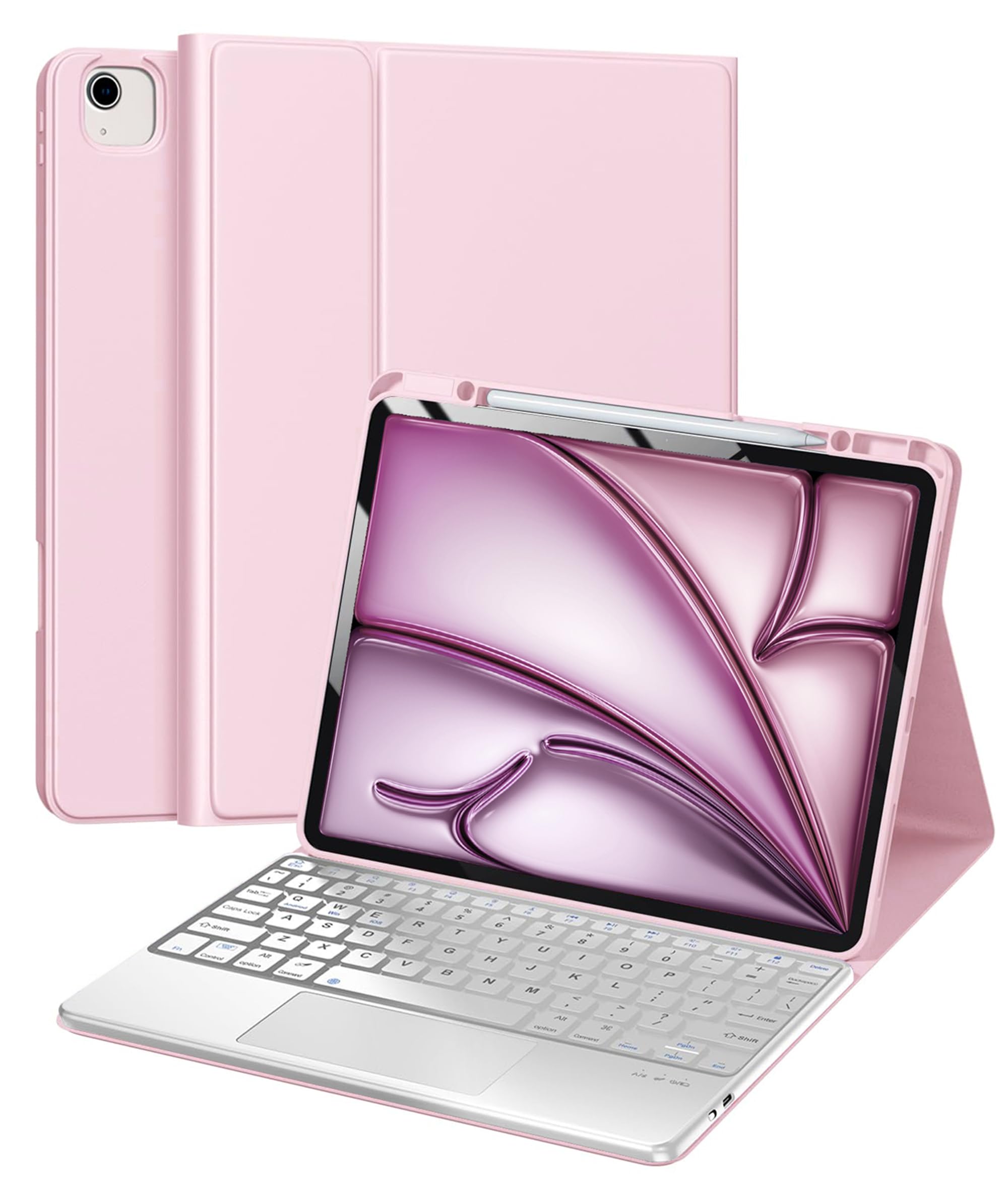 Keyboard Case for iPad Air 13 (M4, 2026/M3, 2025/M2, 2024) & iPad