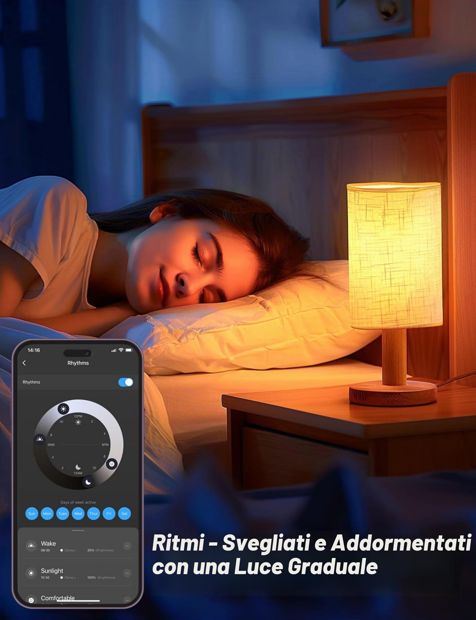 Avatar Controls Alexa Lampadina LED Faretti GU10, Lampadine Smart Wifi 5W RGBCW Google Home Compatibili, Colorata Intelligente Dimmerabile Calda fredda 2700-6500k, Multicolore, Musicale, 4 pizze