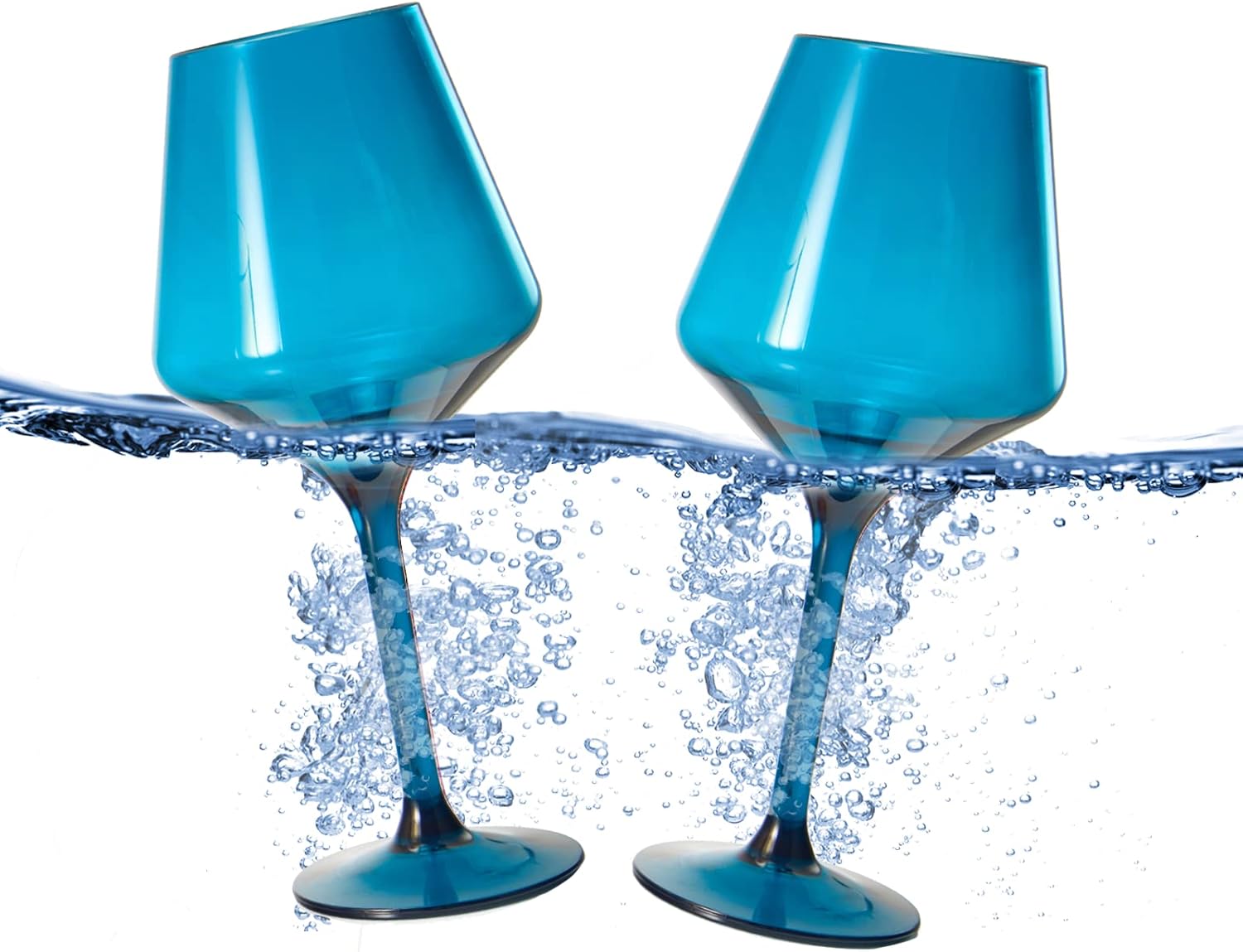 Floating Wine Glasses for Pool Set of 215 OZ