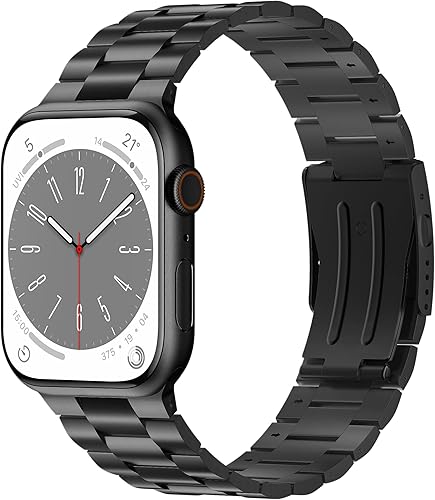 iiteeology Correa de 1.929 in compatible con Apple Watch Ultra Band Series 9, pulsera de acero inoxidable mejorada para iWatch de 1.772 pulgadas,