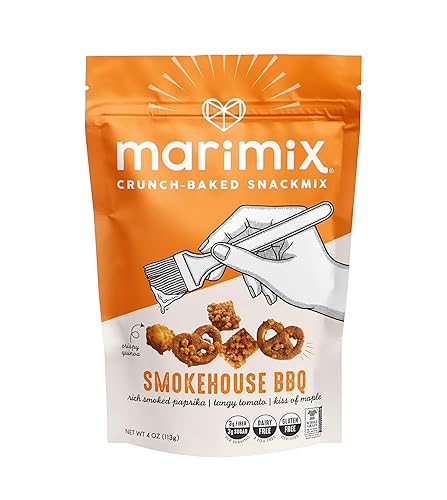 Vista 63 de Marimix Savory Snack Mix Paquete de 3 Crujiente horneado dulce y salado Fibra de grano entero natural sin gluten a base de plantas Mezcla