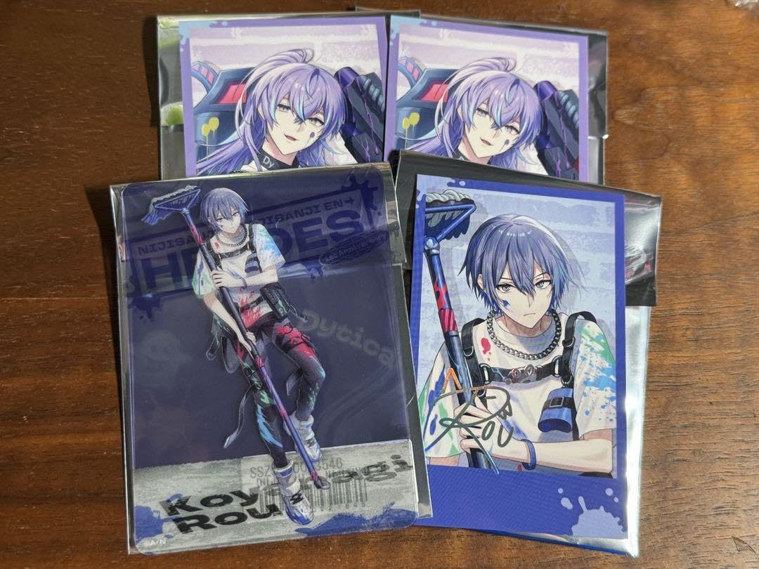 小柳吉次、【耀】、希少な額装用画集より、新品額装付、状態良好 Amazon.co.jp: にじさんじ ディティカ 小柳ロウ 星導ショウ チェキ風