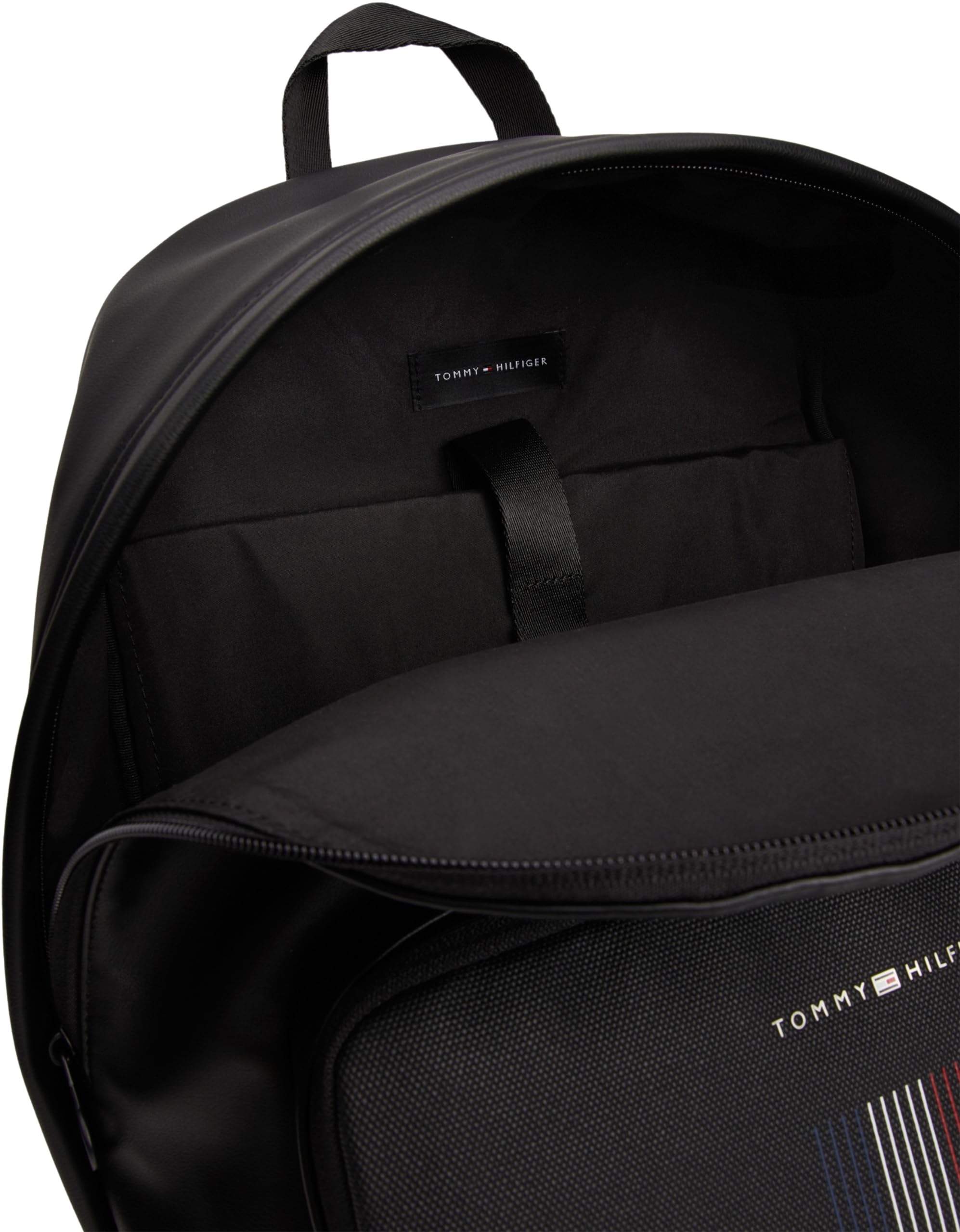 Tommy Hilfiger Uomo Zaino Backpack Grande, Nero (Black), Taglia Unica