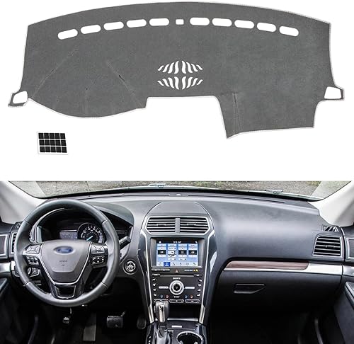 TUCAREST Cubierta de tablero para Nissan Altima 2019, 2020, 2021, 2022 2023, de franela antideslizante para tablero de automóvil, protector