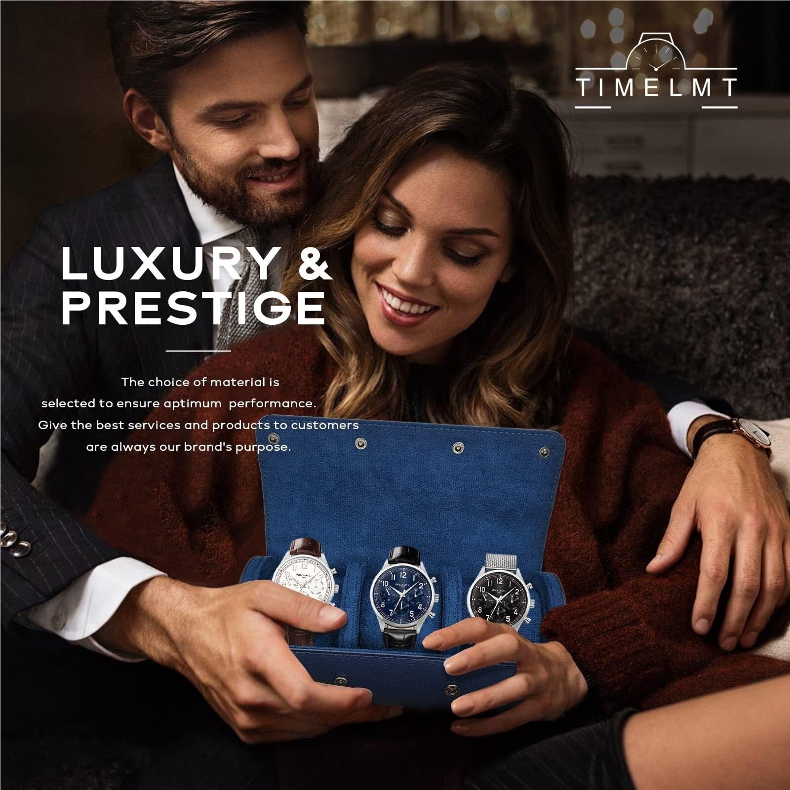 Custodia for Orologio Da Viaggio 2 Pezzi Per Orologi | Regalo accessorio for orologi da uomo