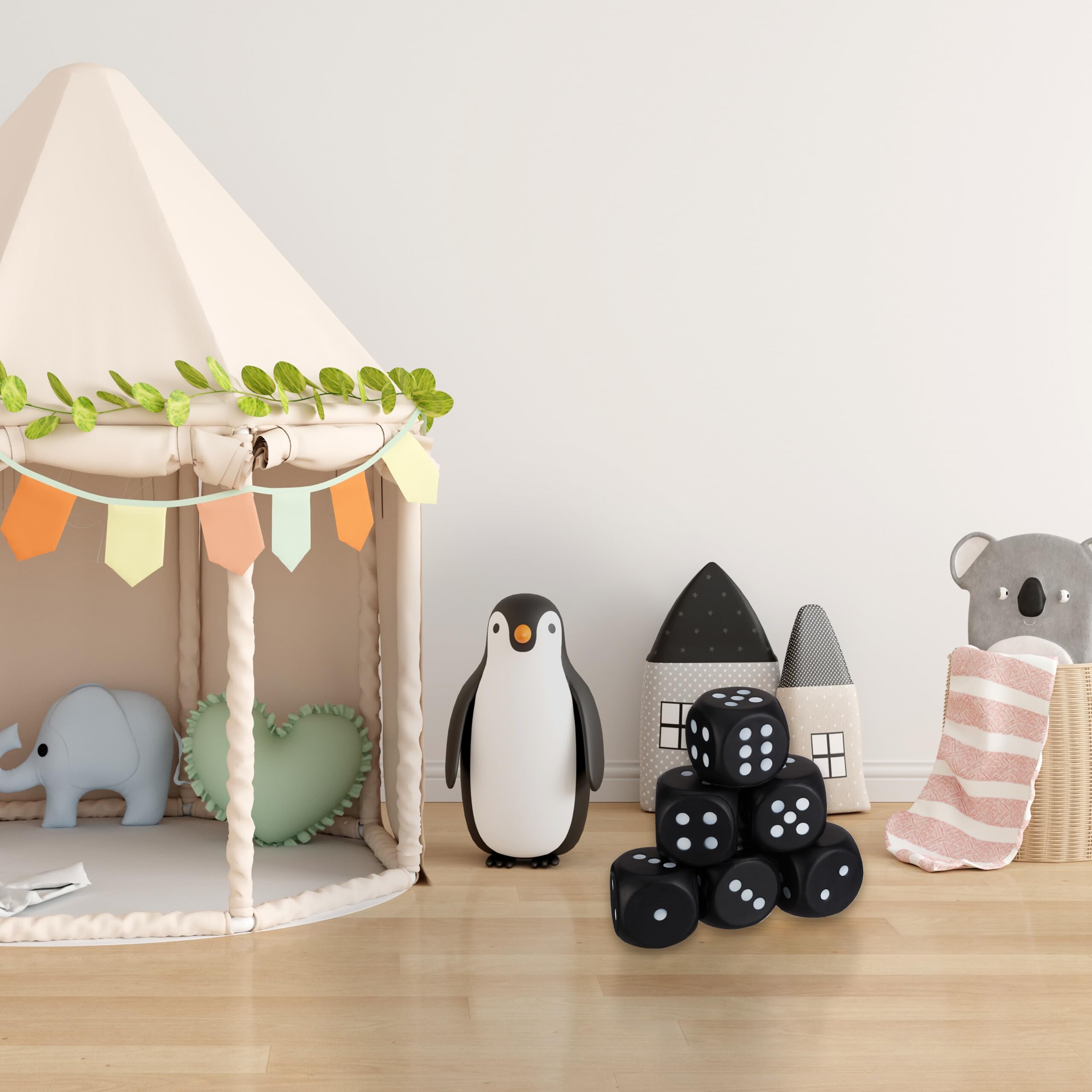 Relaxdays Lot de 20 éponges pour tableaux, magnétiques, pour école