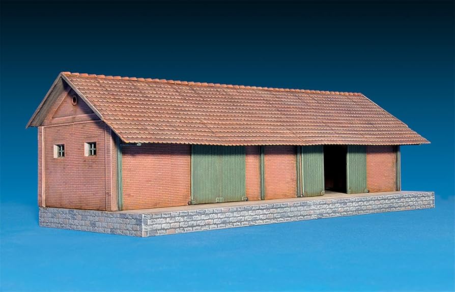 模型製作用品 lke Amazon | ミニアート 1/72 貨物倉庫 マルチカラーキット/5色