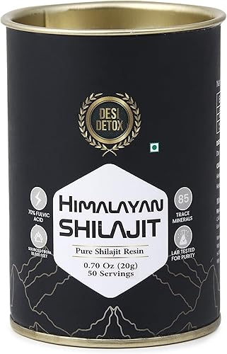 Miniatura 8 de Resina Shilajit de 0.71 onzas0.71 oz de grado de alta potencia para hombres y mujeres  25 porciones de 400 mg para beneficios para la salud, impulso