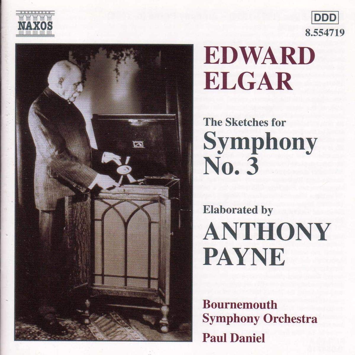 Sir Edward Elgar - Elgar: The Sketches for Symphony No. 3 (2000) CD - FAST
