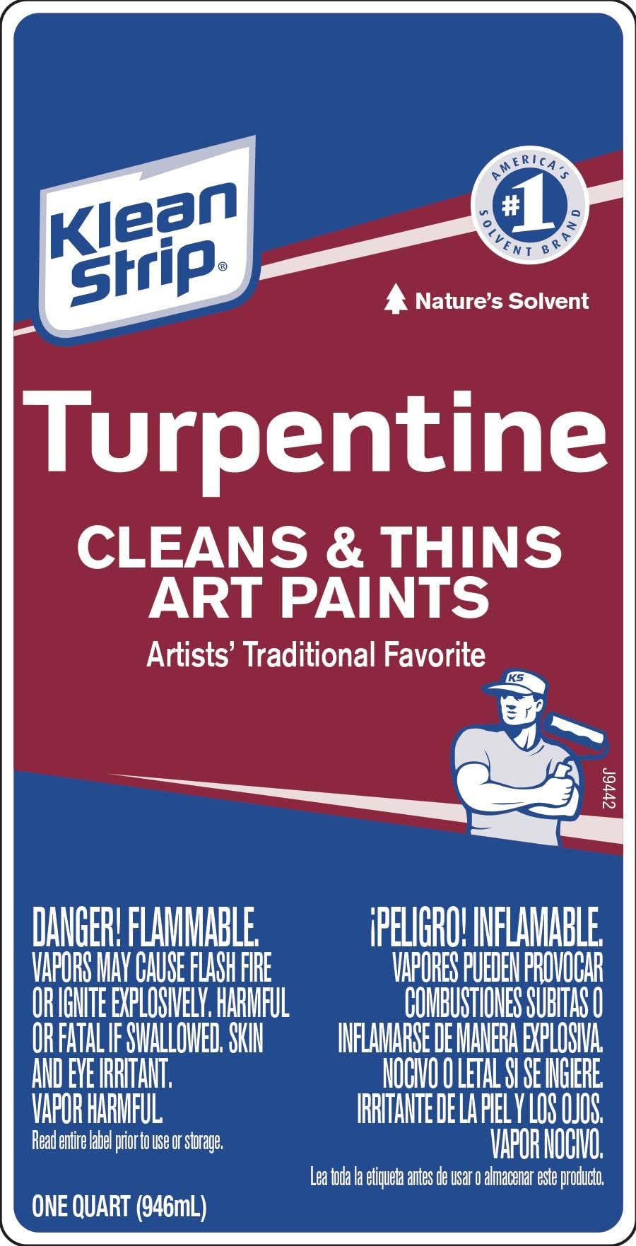 Kleen Strip TURPENTINE(GUM) 1QT