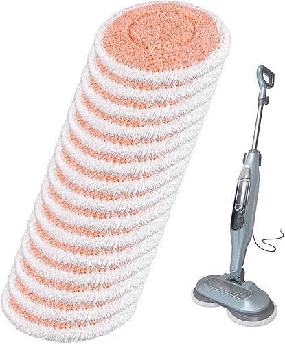 (15 piezas) Almohadillas de repuesto para trapeador compatibles con Shark S7000 S7000AMZ S7001 XKITP7000 S7201 S7000 Series y S7001TGT Steam & Scrub