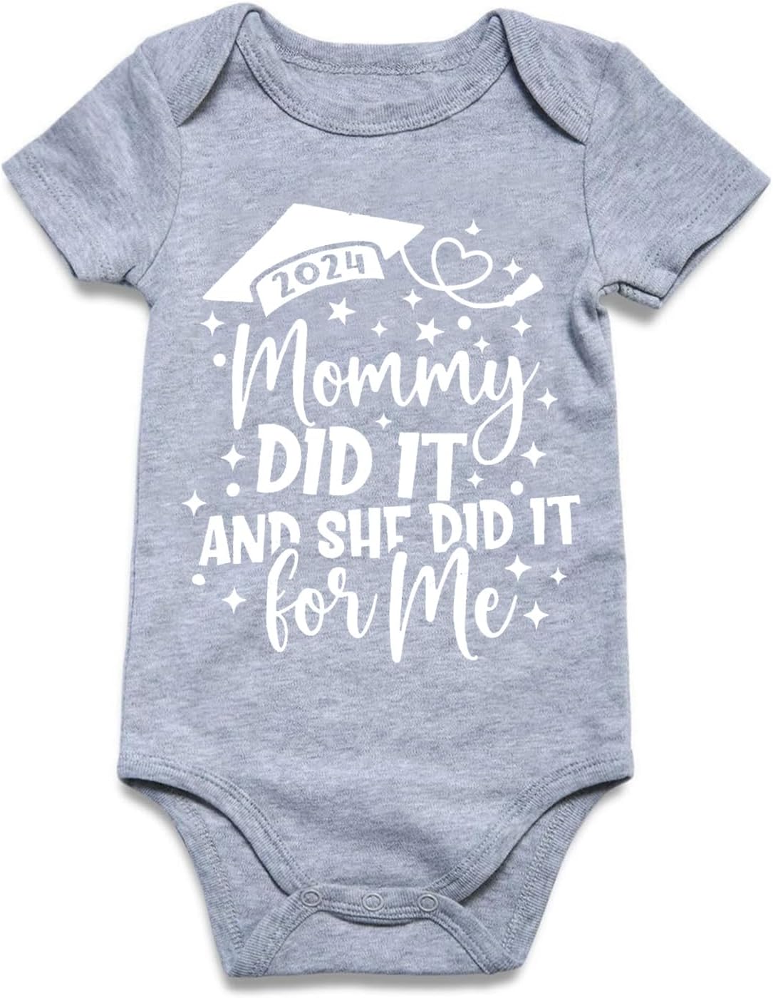 Baby Boys Girls Clothes Newborn Infant Romper Bodysuits Funny Outfit 0-12 Months