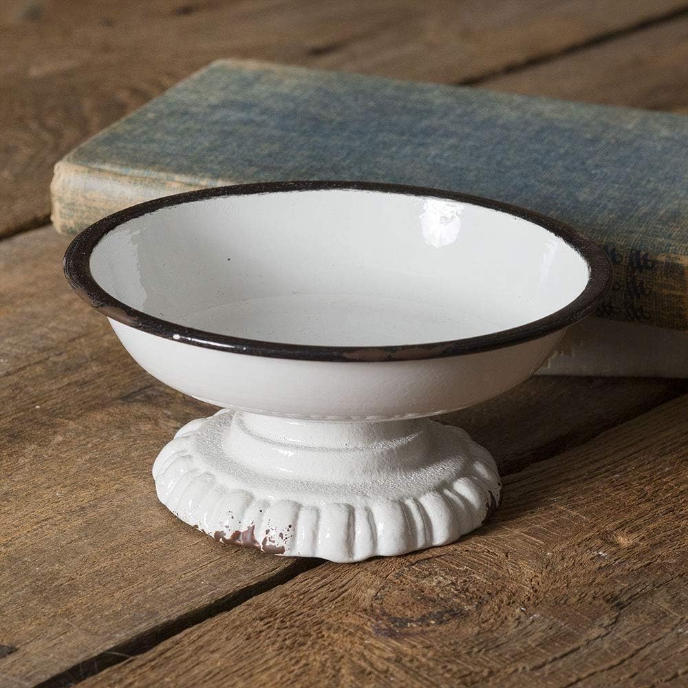 CTW Home Collection Trim Pedestal Dish Home Essential, 6