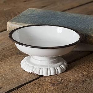CTW Home Collection Trim Pedestal Dish Home Essential, 6