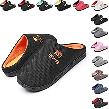Git-up Slippers for Men Women Soft Memory Foam Soft Warm Non-Slip Sole Home Shoes for Indoor Outdoor