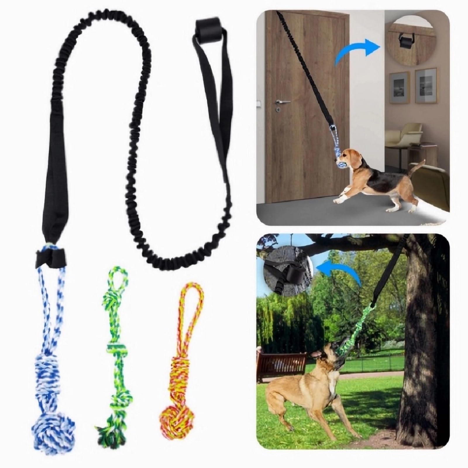 Hot dog tether toy New Arrivals Pet Supplies YLTFUTR Spring Pole Dog Rope  Toys Tree Bungee Hanging Dogs Toy Interactive Tether Tug Indoor Outdoor  Exercise Chewer Ropes Dog Toys Pull Tug Solo