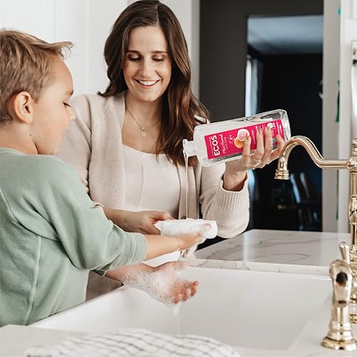 Miniatura 21 de ECOS, Jabón para platos de bambú y limón, 25 onzas líquidas