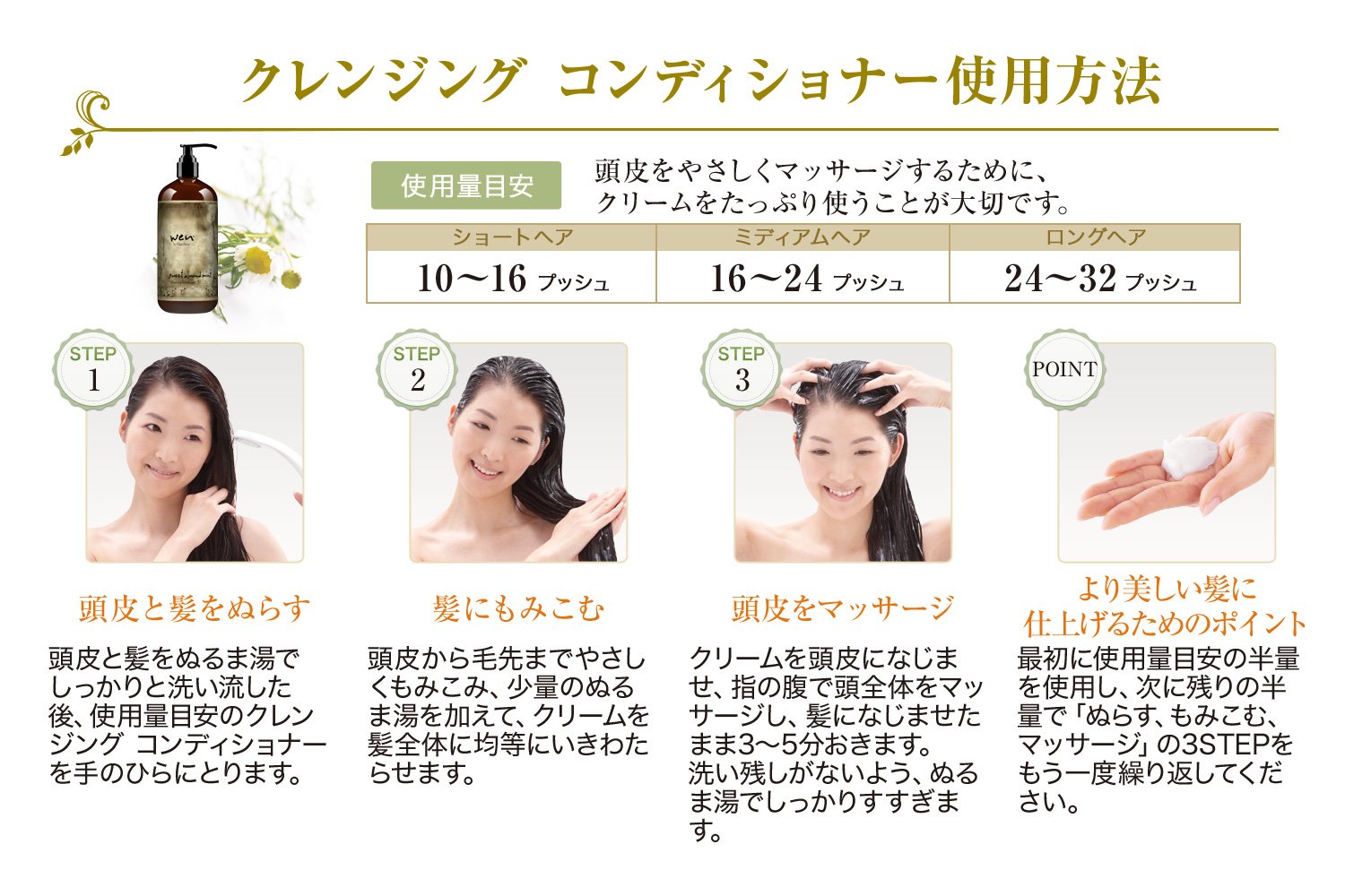 Amazon | WEN ウェン クレンジングコンディショナー ラベンダー 480mL  